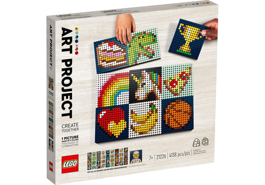 Lego 21226 Art Gemeinsames Kunstprojekt - plegobil
