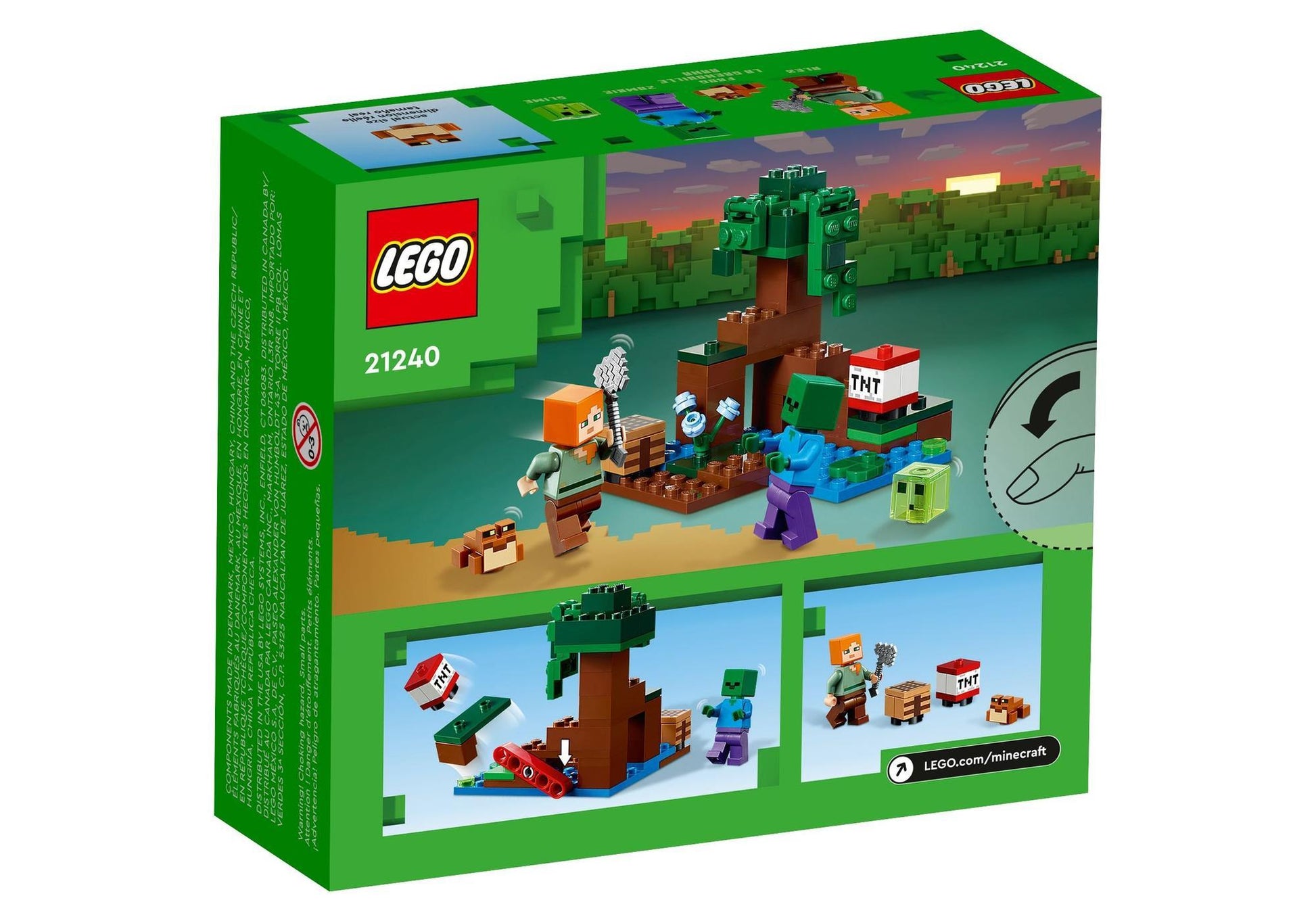 Lego 21240 Minecraft: Das Sumpfabenteuer - plegobil