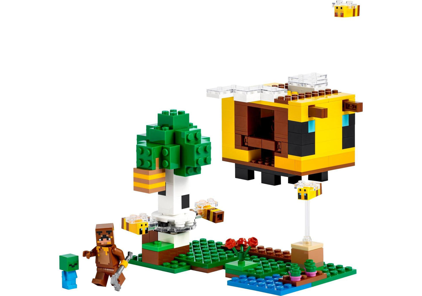 Lego 21241 Minecraft: Das Bienenhäuschen - plegobil
