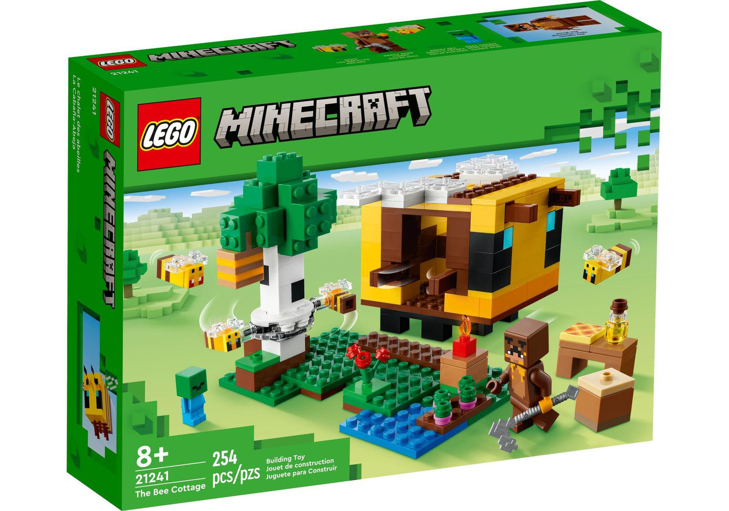 Lego 21241 Minecraft: Das Bienenhäuschen - plegobil