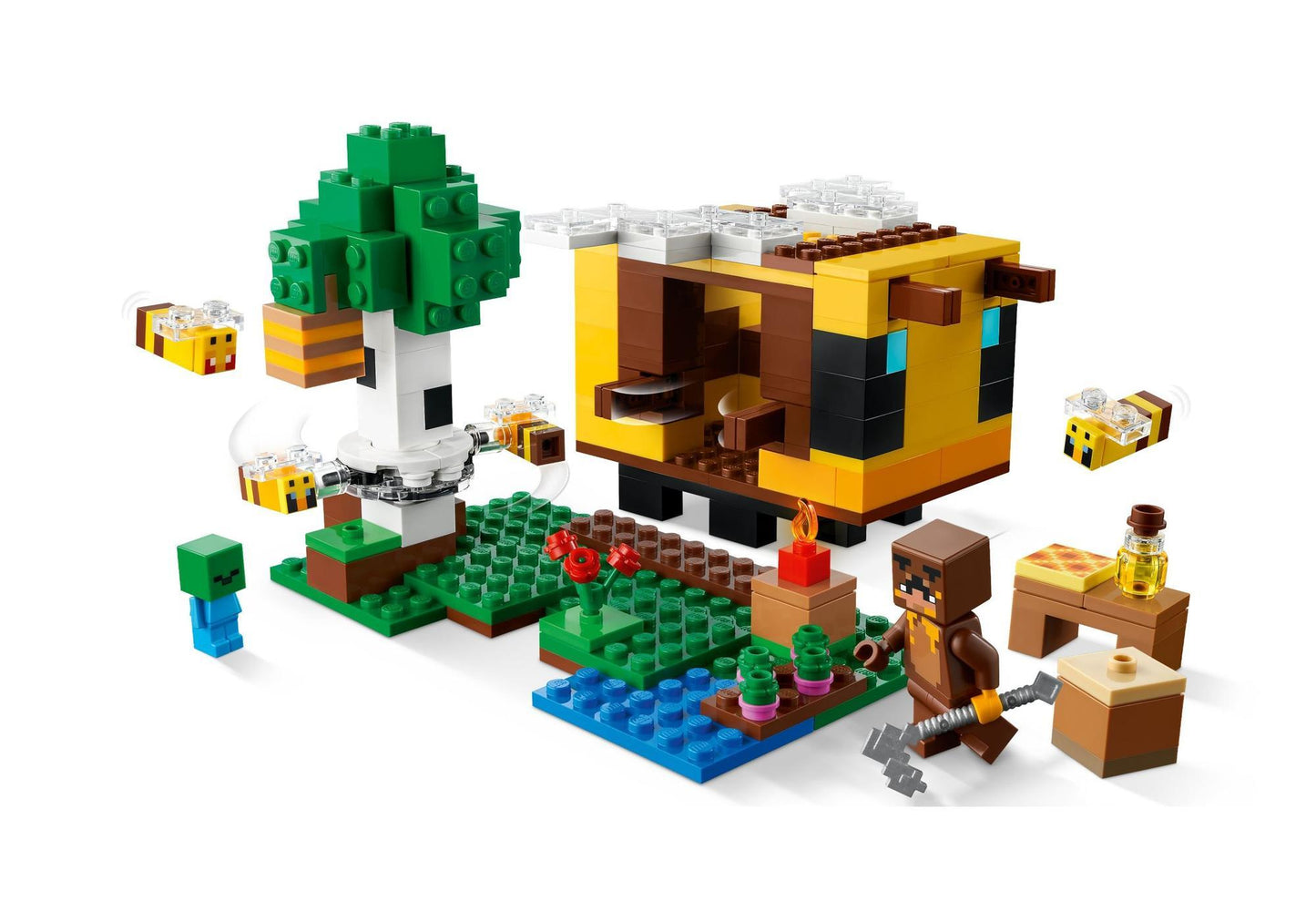 Lego 21241 Minecraft: Das Bienenhäuschen - plegobil