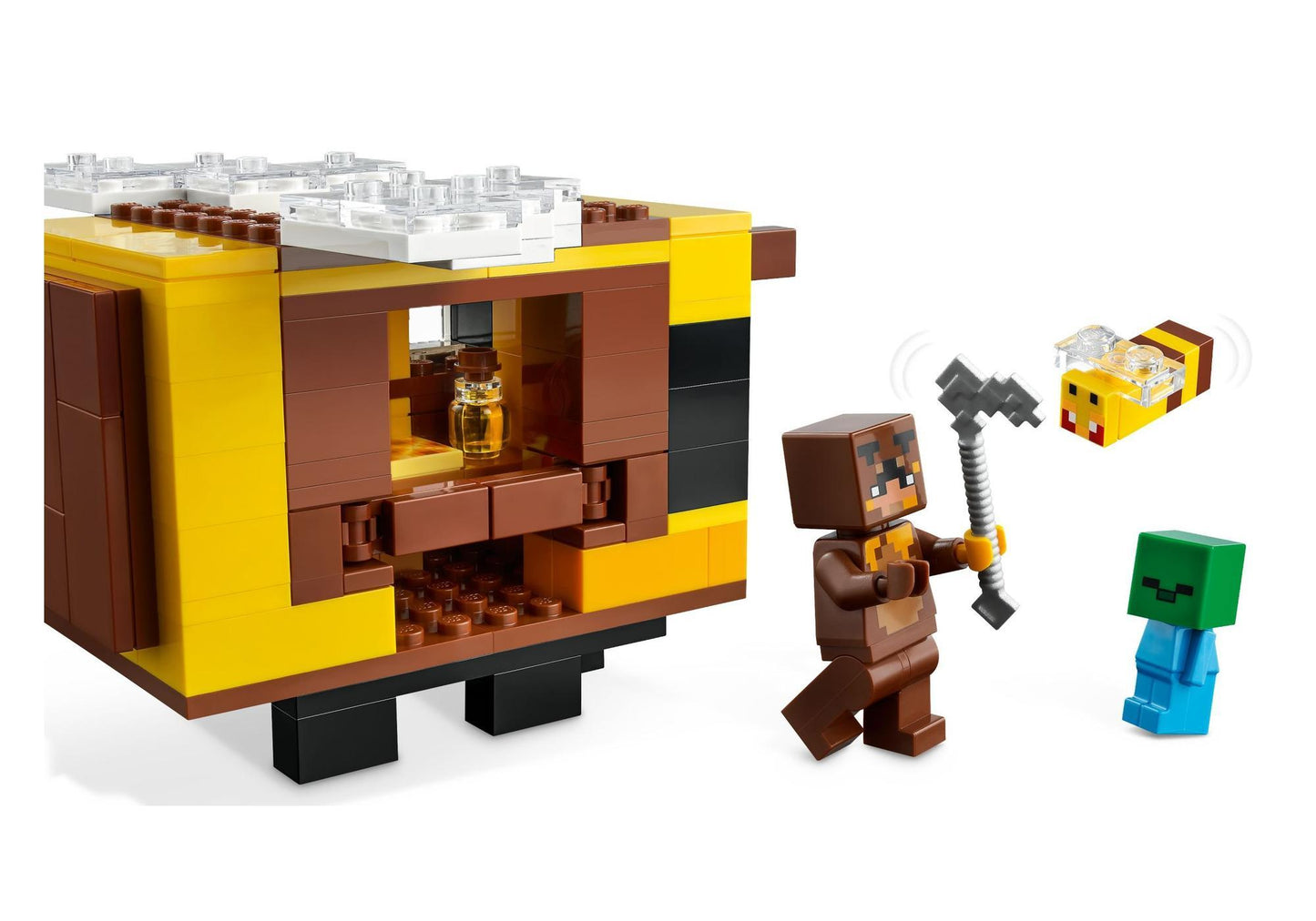 Lego 21241 Minecraft: Das Bienenhäuschen - plegobil