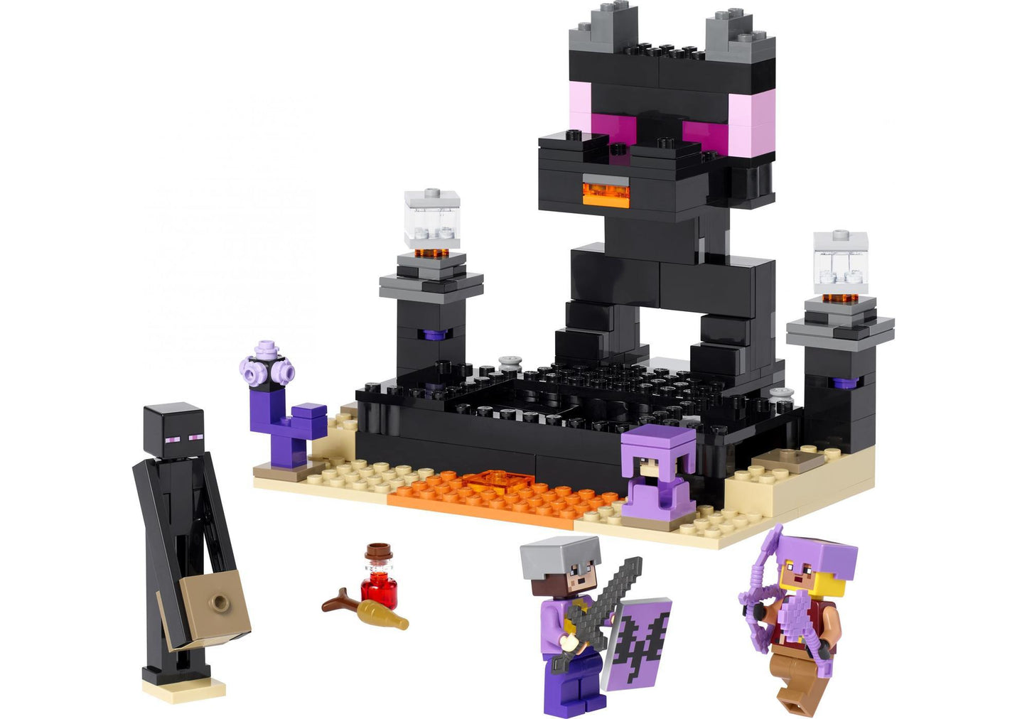 Lego 21242 Minecraft: Die End-Arena - plegobil