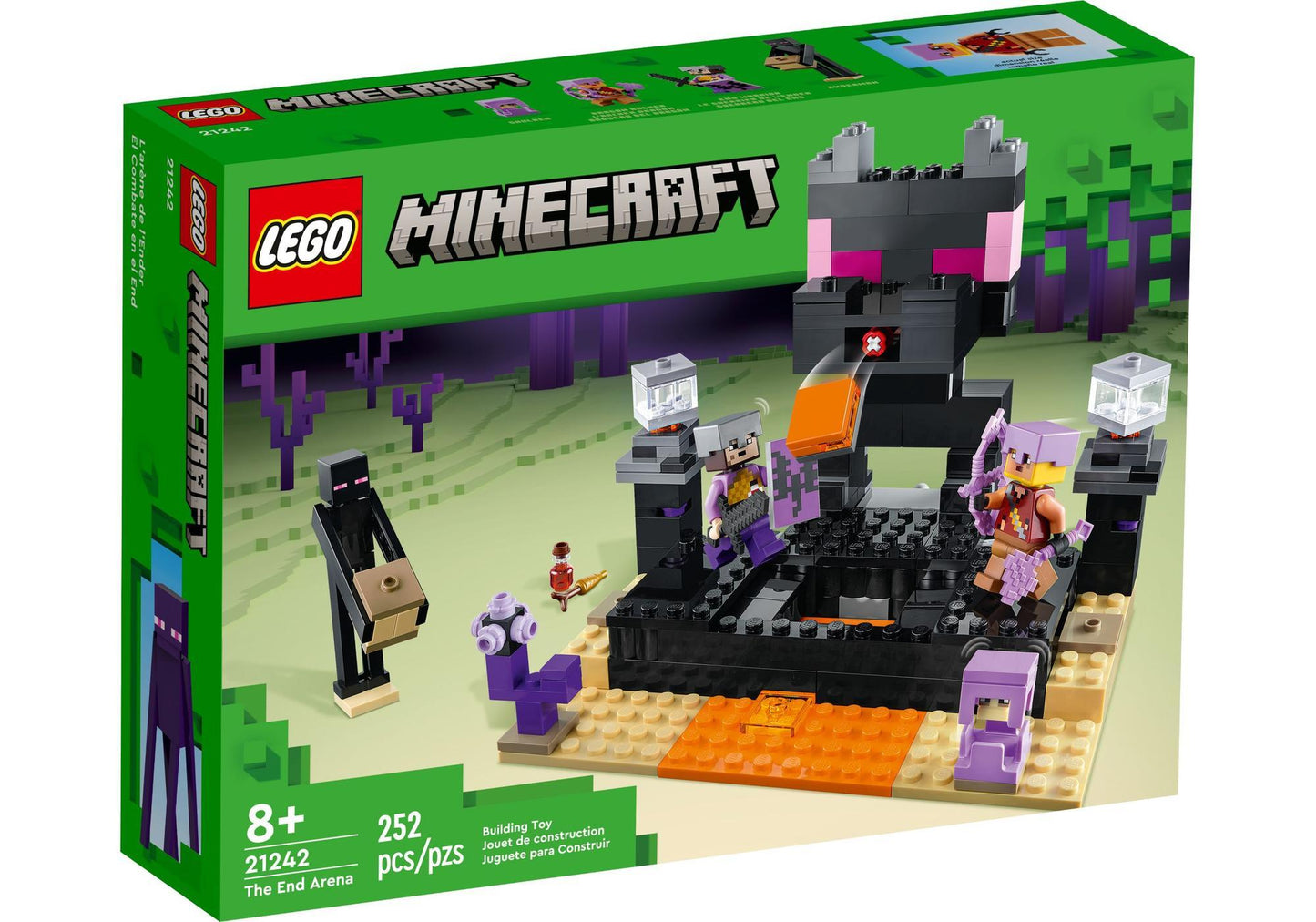Lego 21242 Minecraft: Die End-Arena - plegobil