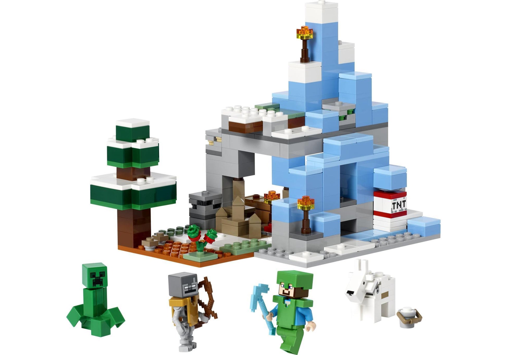 Lego 21243 Minecraft: Die Vereisten Gipfel - plegobil
