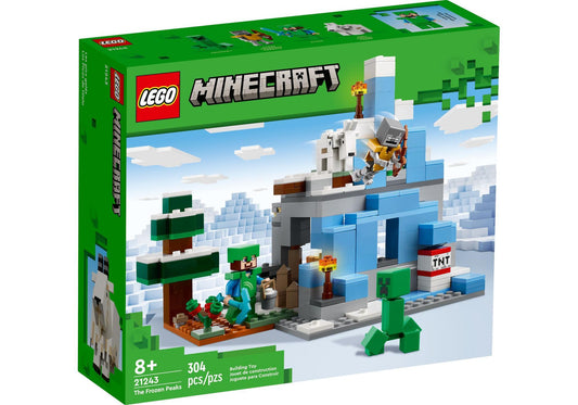 Lego 21243 Minecraft: Die Vereisten Gipfel - plegobil