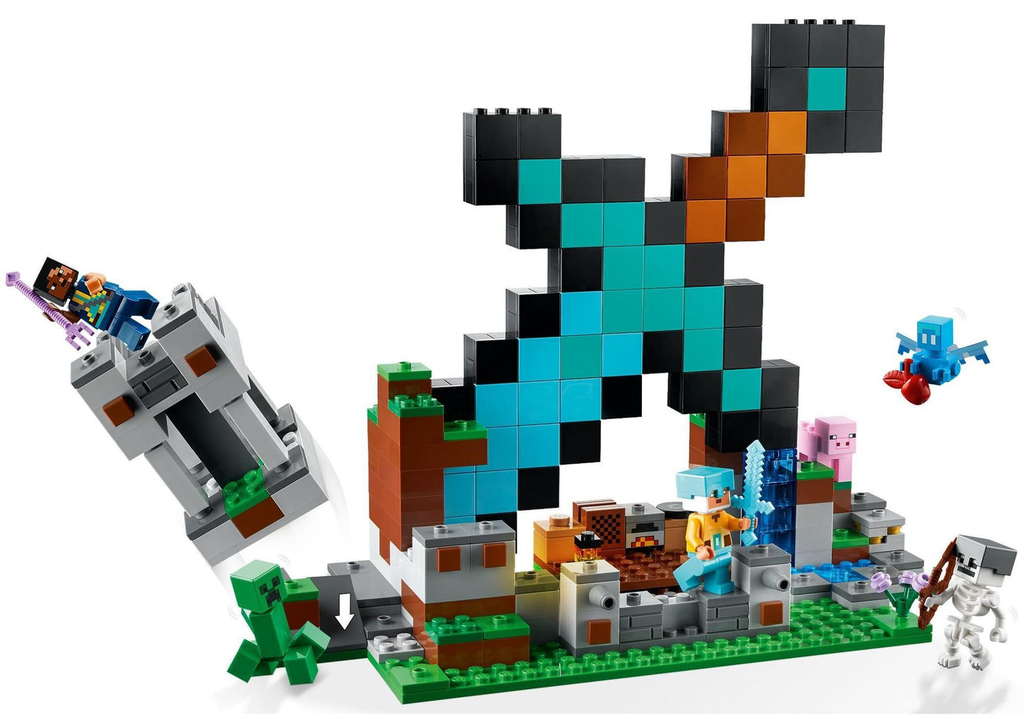 Lego 21244 Minecraft: Der Schwert-Außenposten - plegobil