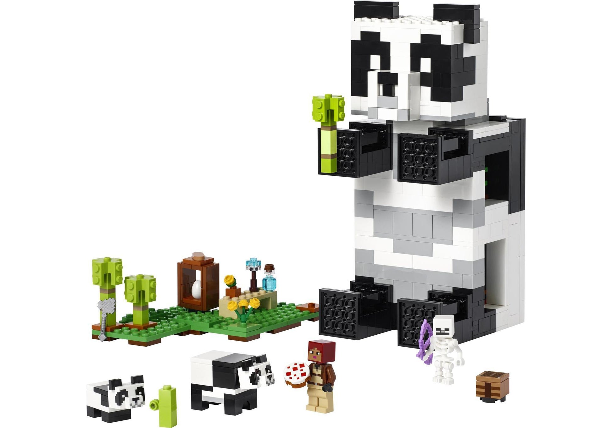 Lego 21245 Minecraft: Das Pandahaus - plegobil