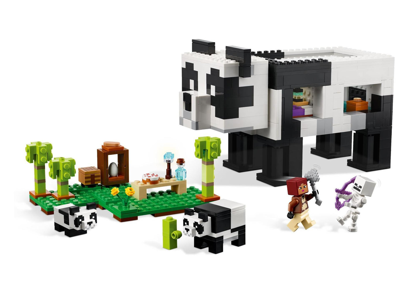 Lego 21245 Minecraft: Das Pandahaus - plegobil