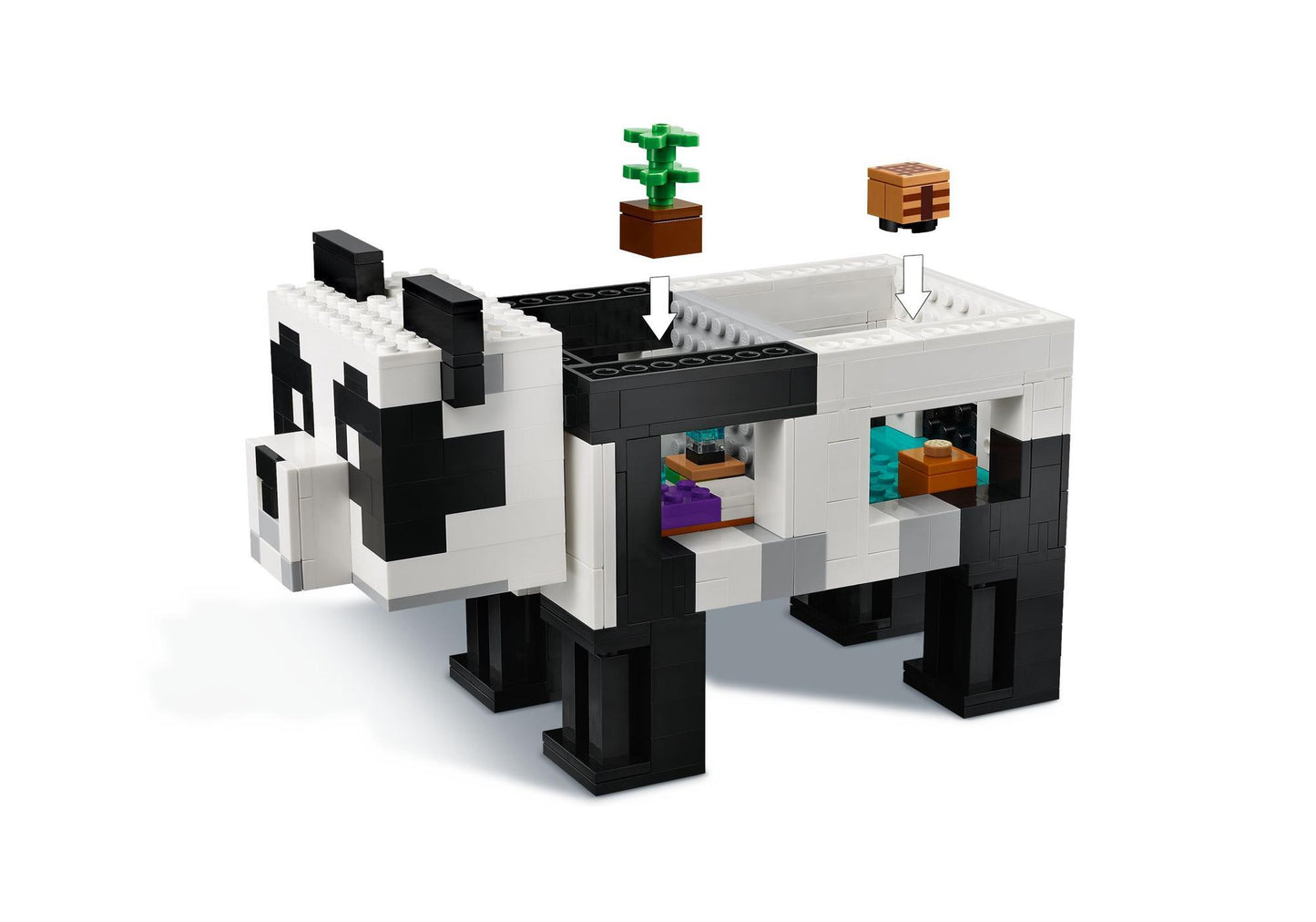 Lego 21245 Minecraft: Das Pandahaus - plegobil
