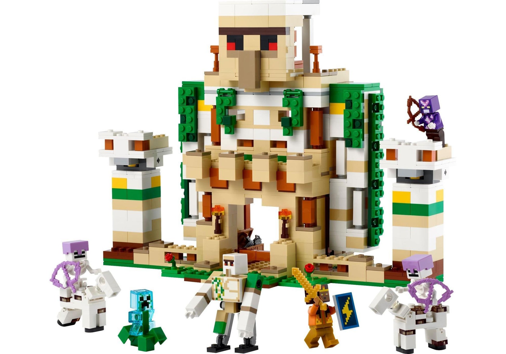 Lego 21250 Minecraft: Die Eisengolem-Festung - plegobil