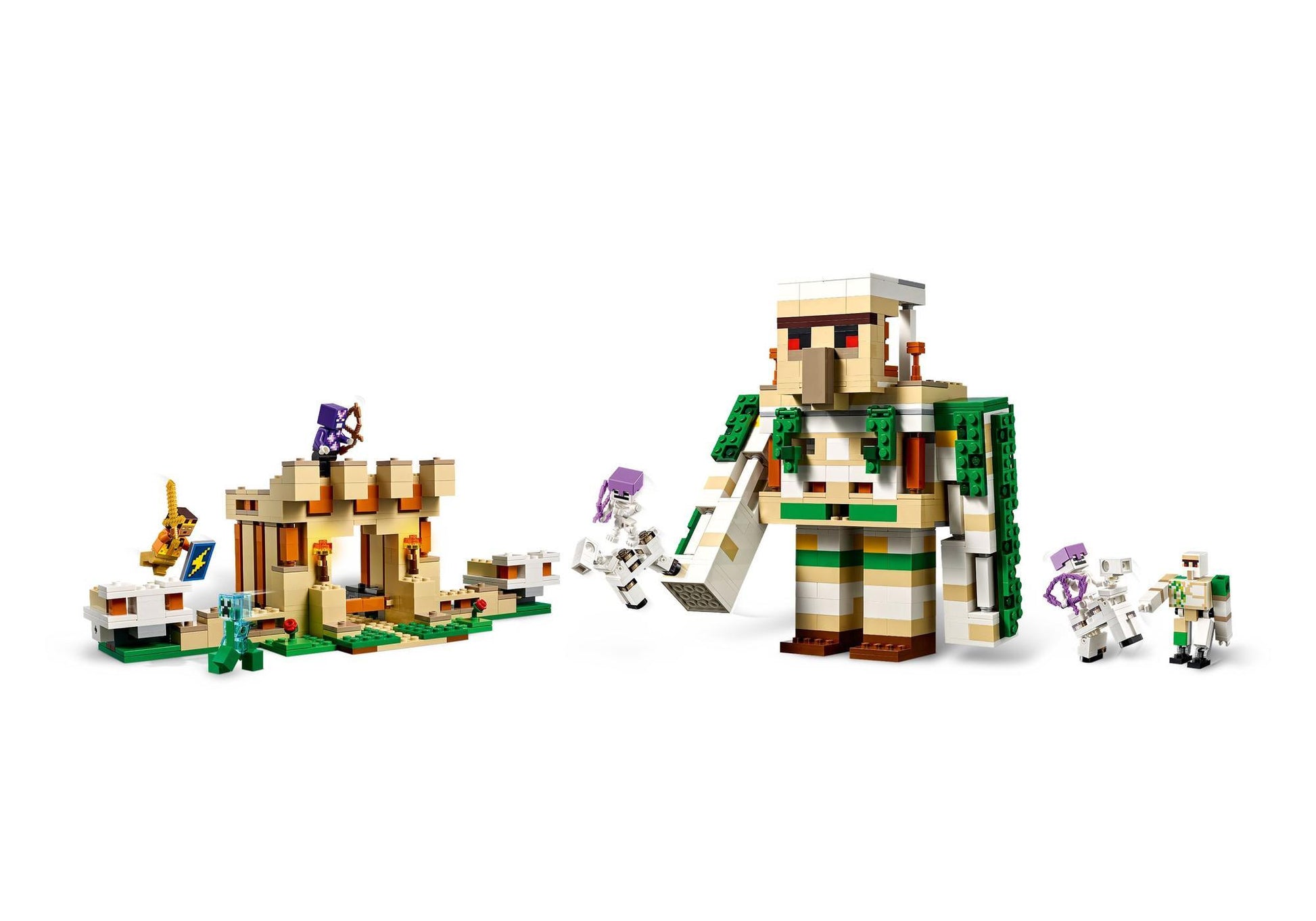 Lego 21250 Minecraft: Die Eisengolem-Festung - plegobil