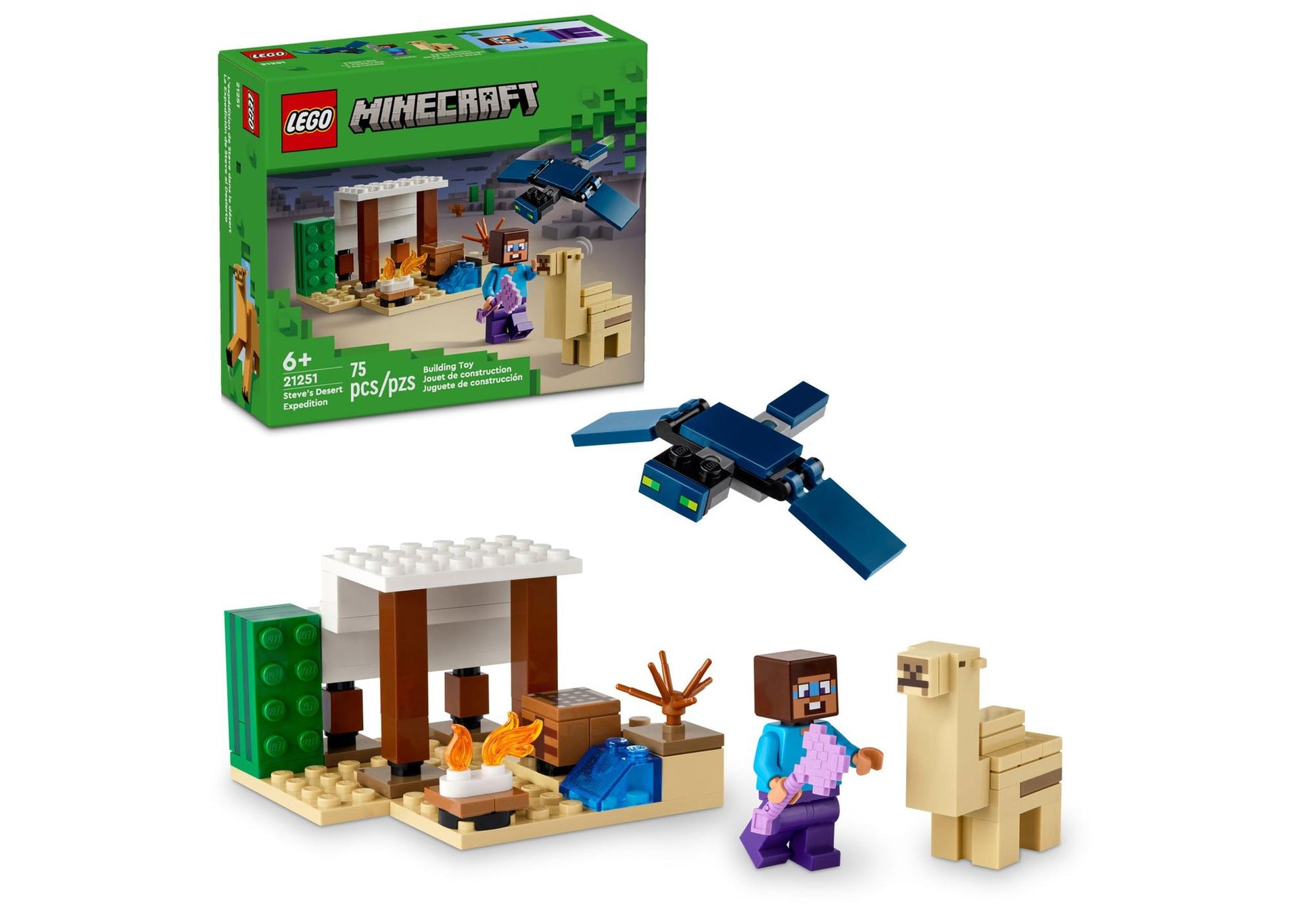 Lego 21251 Minecraft: Steves Wüstenexpedition - plegobil