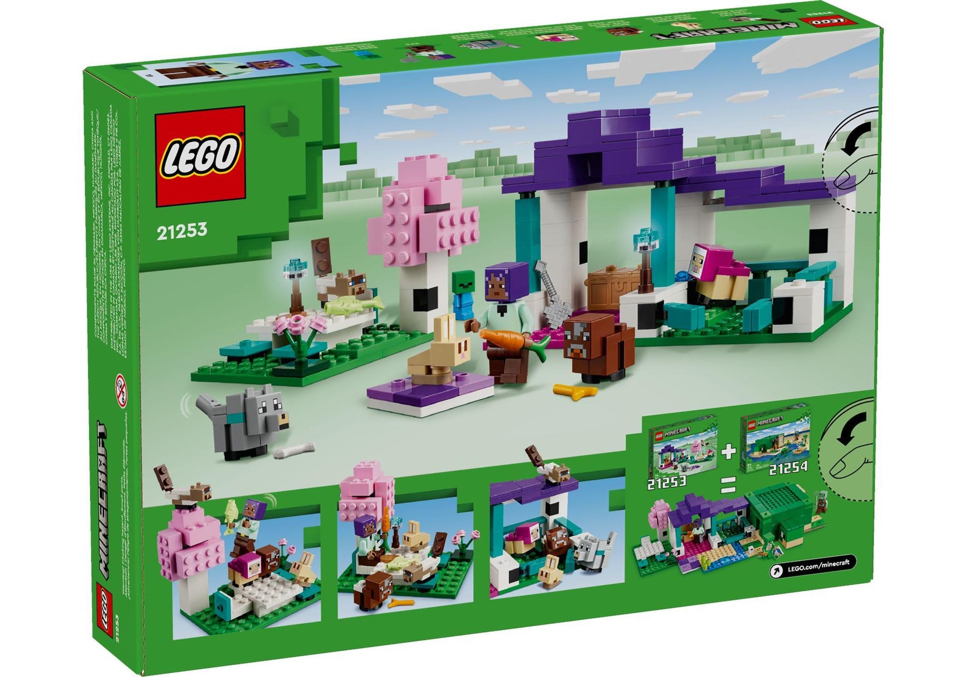 Lego 21253 Minecraft: Das Tierheim - plegobil