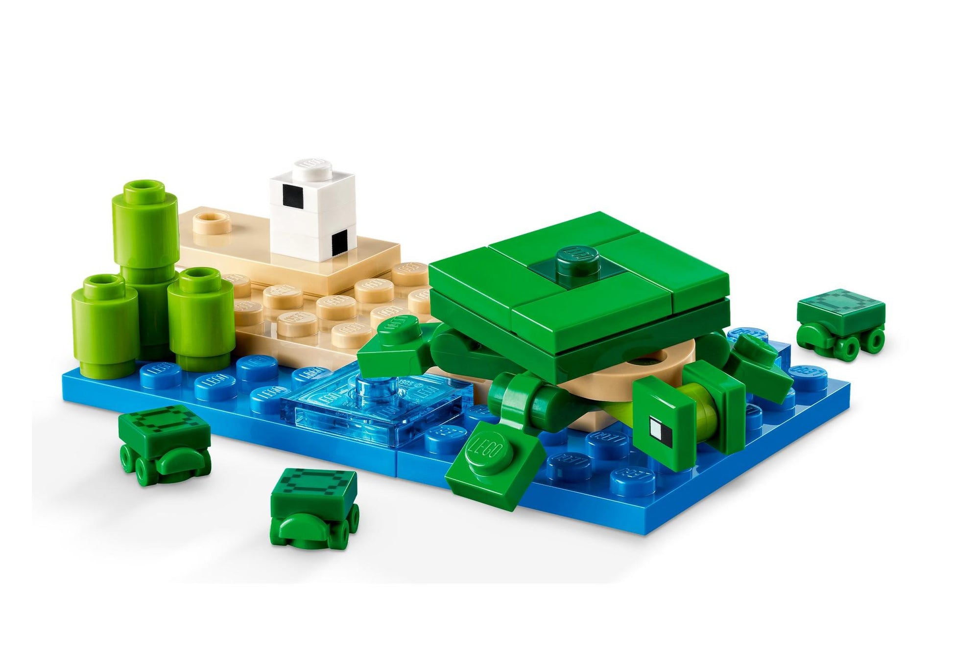 Lego 21254 Minecraft: Das Schildkrötenstrandhaus - plegobil