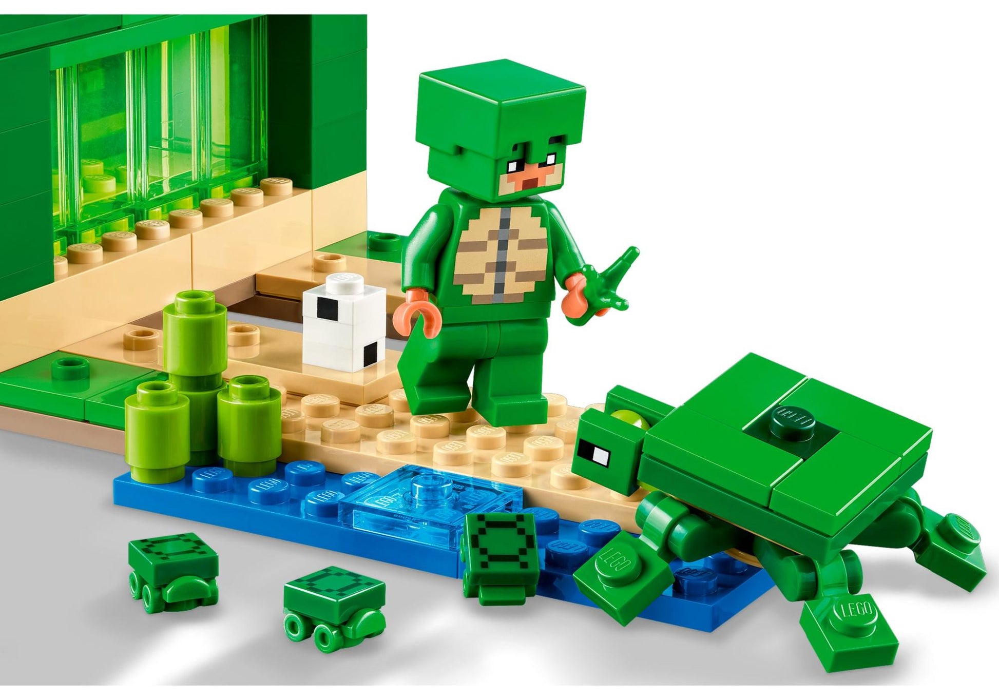 Lego 21254 Minecraft: Das Schildkrötenstrandhaus - plegobil