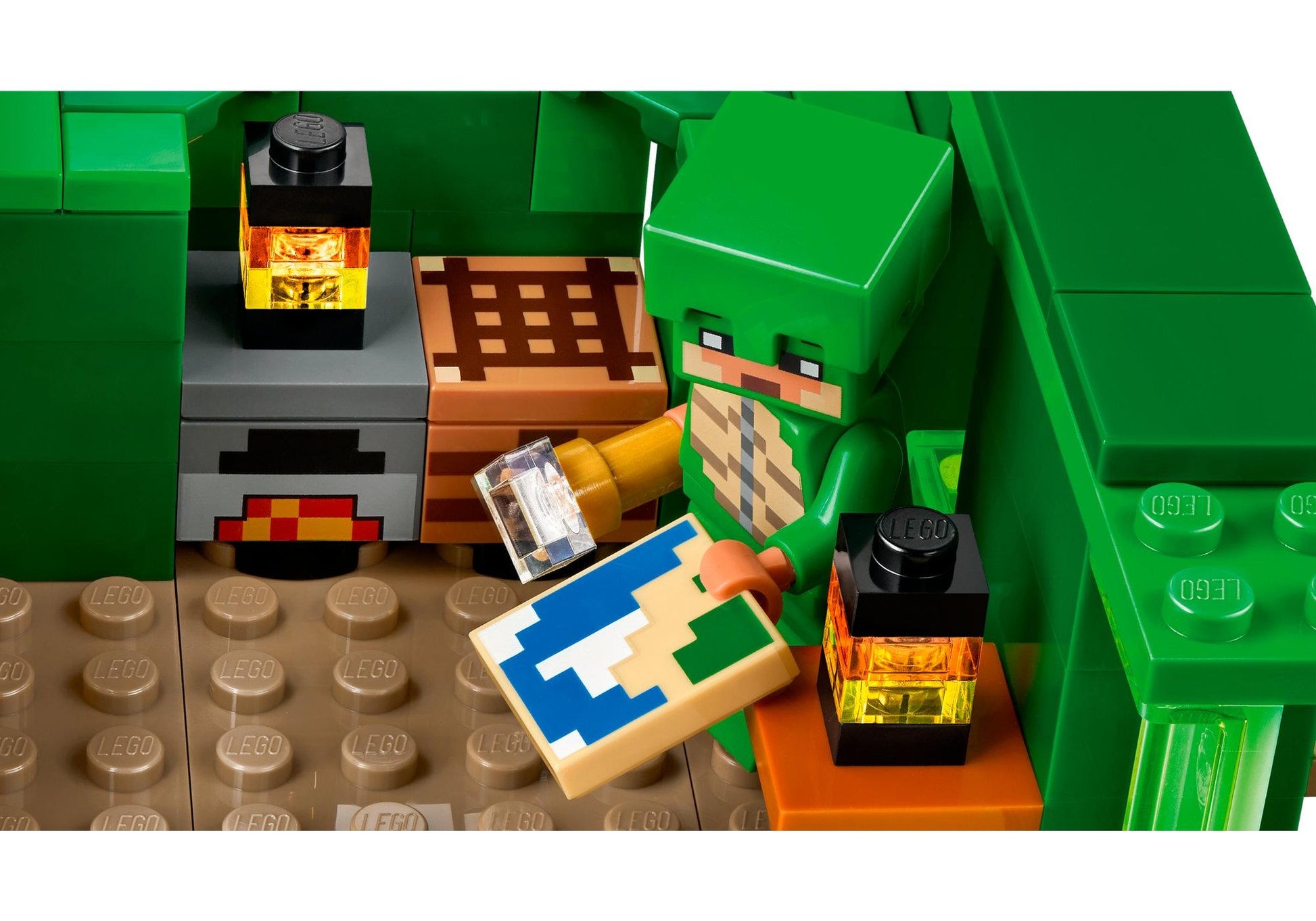 Lego 21254 Minecraft: Das Schildkrötenstrandhaus - plegobil