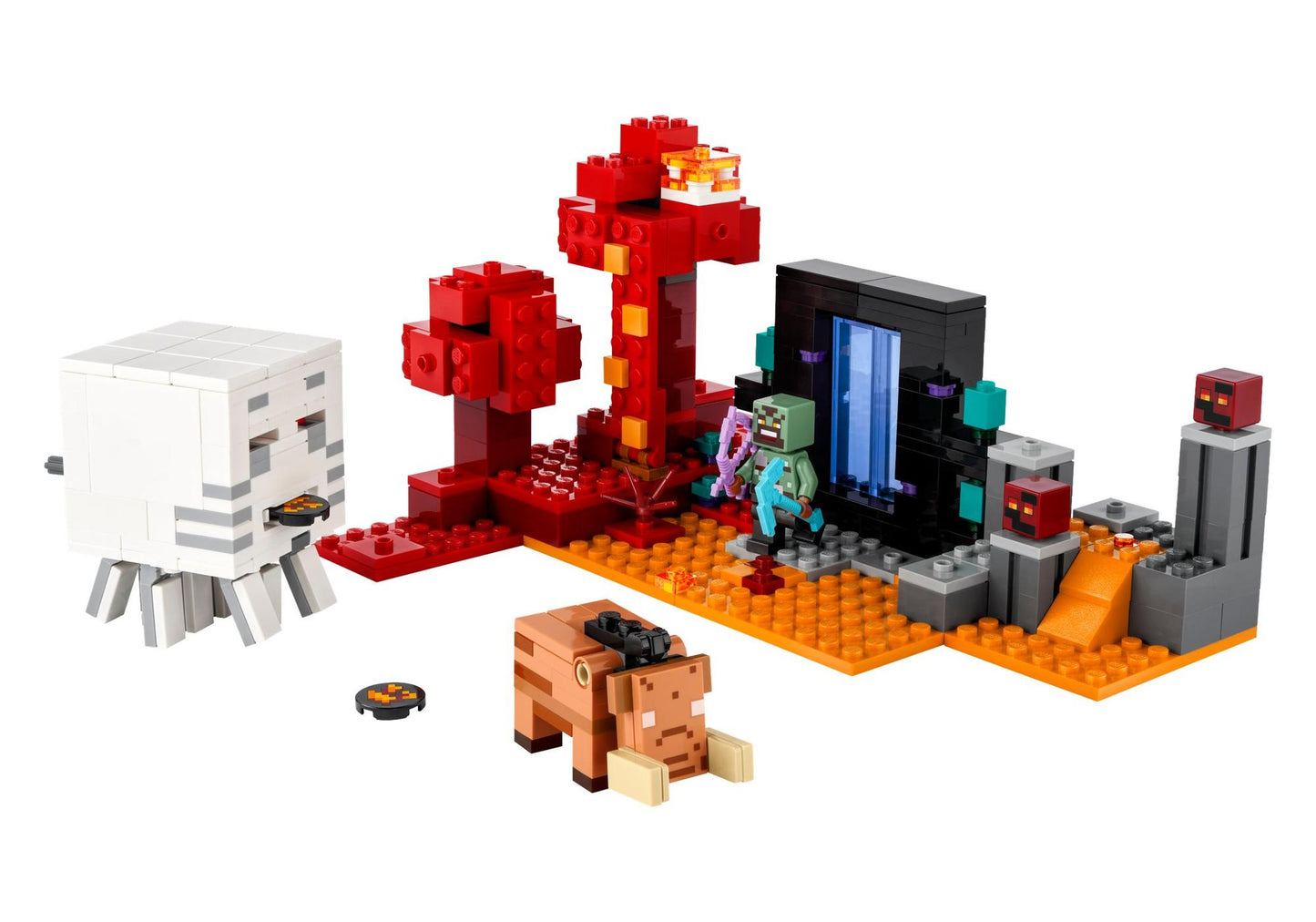 Lego 21255 Minecraft: Die Expedition zum Netherportal - plegobil