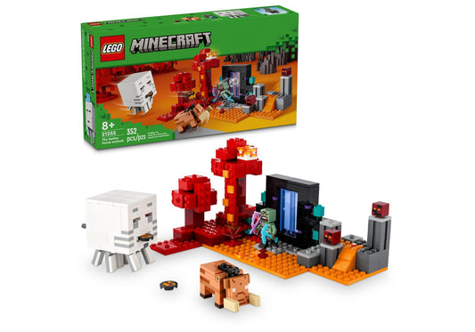 Lego 21255 Minecraft: Die Expedition zum Netherportal - plegobil
