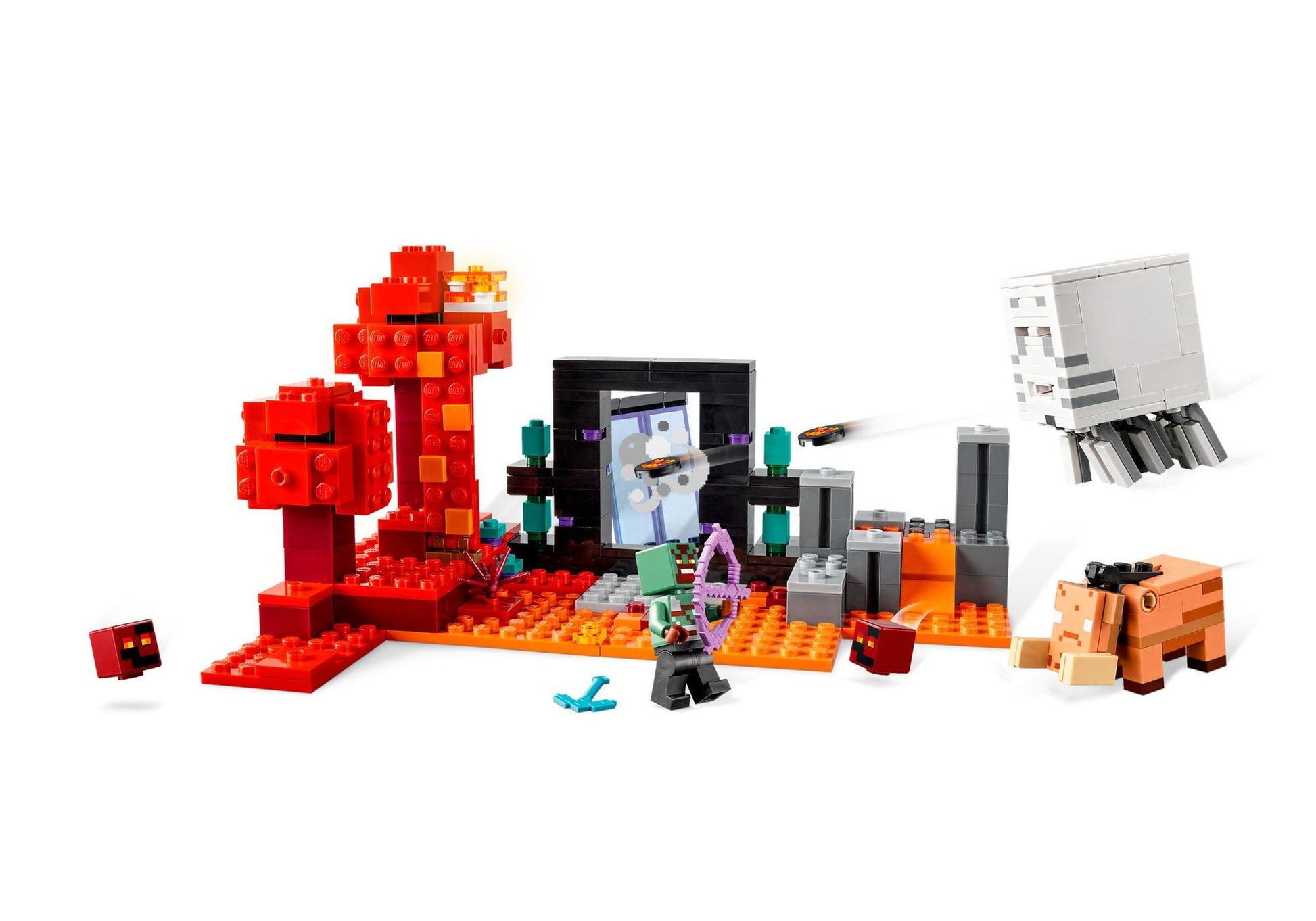 Lego 21255 Minecraft: Die Expedition zum Netherportal - plegobil