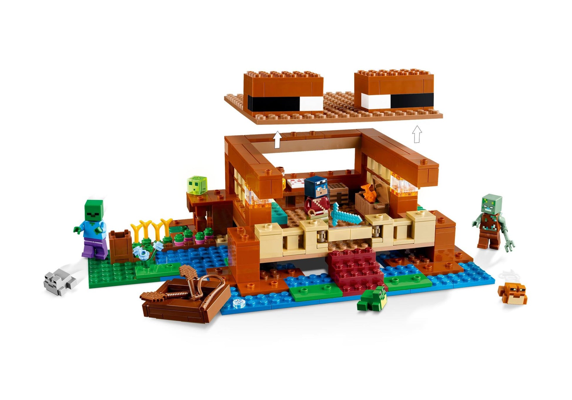 Lego 21256 Minecraft: Das Froschhaus - plegobil