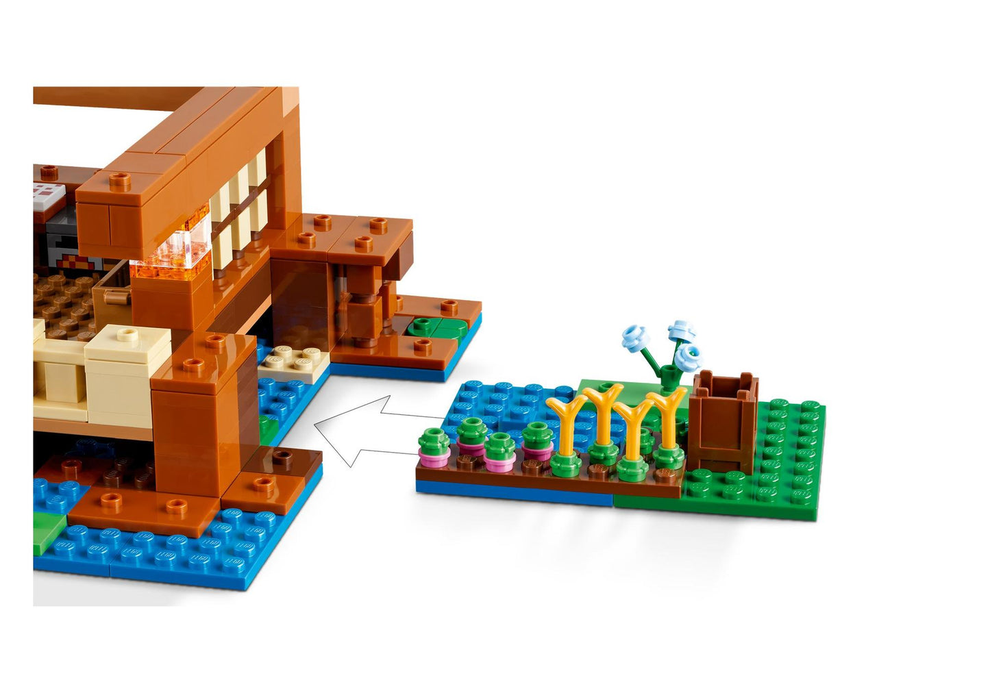 Lego 21256 Minecraft: Das Froschhaus - plegobil
