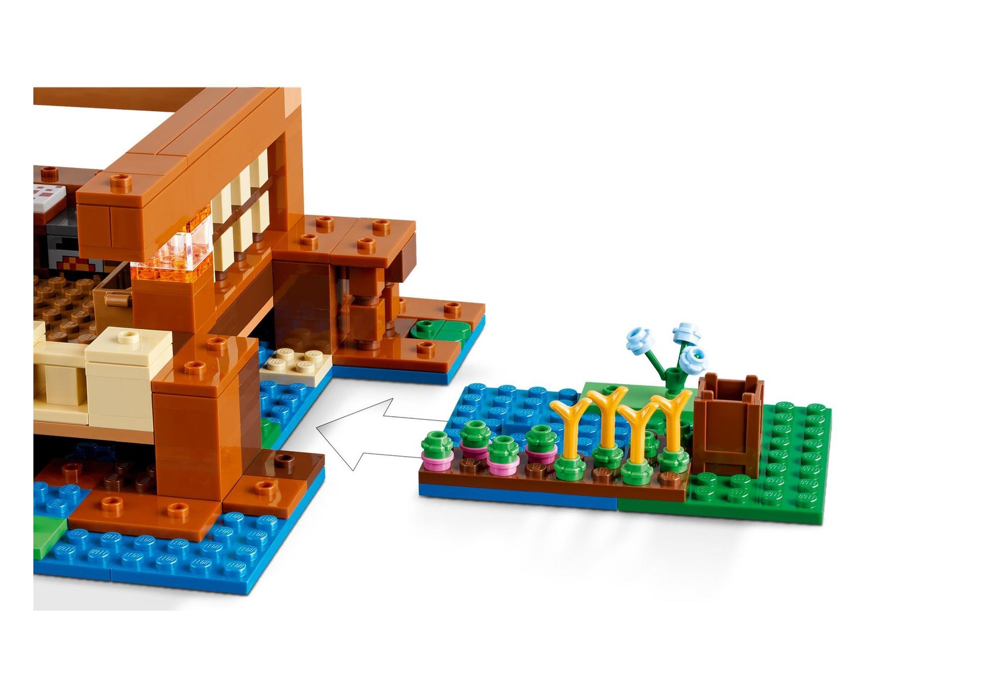 Lego 21256 Minecraft: Das Froschhaus - plegobil