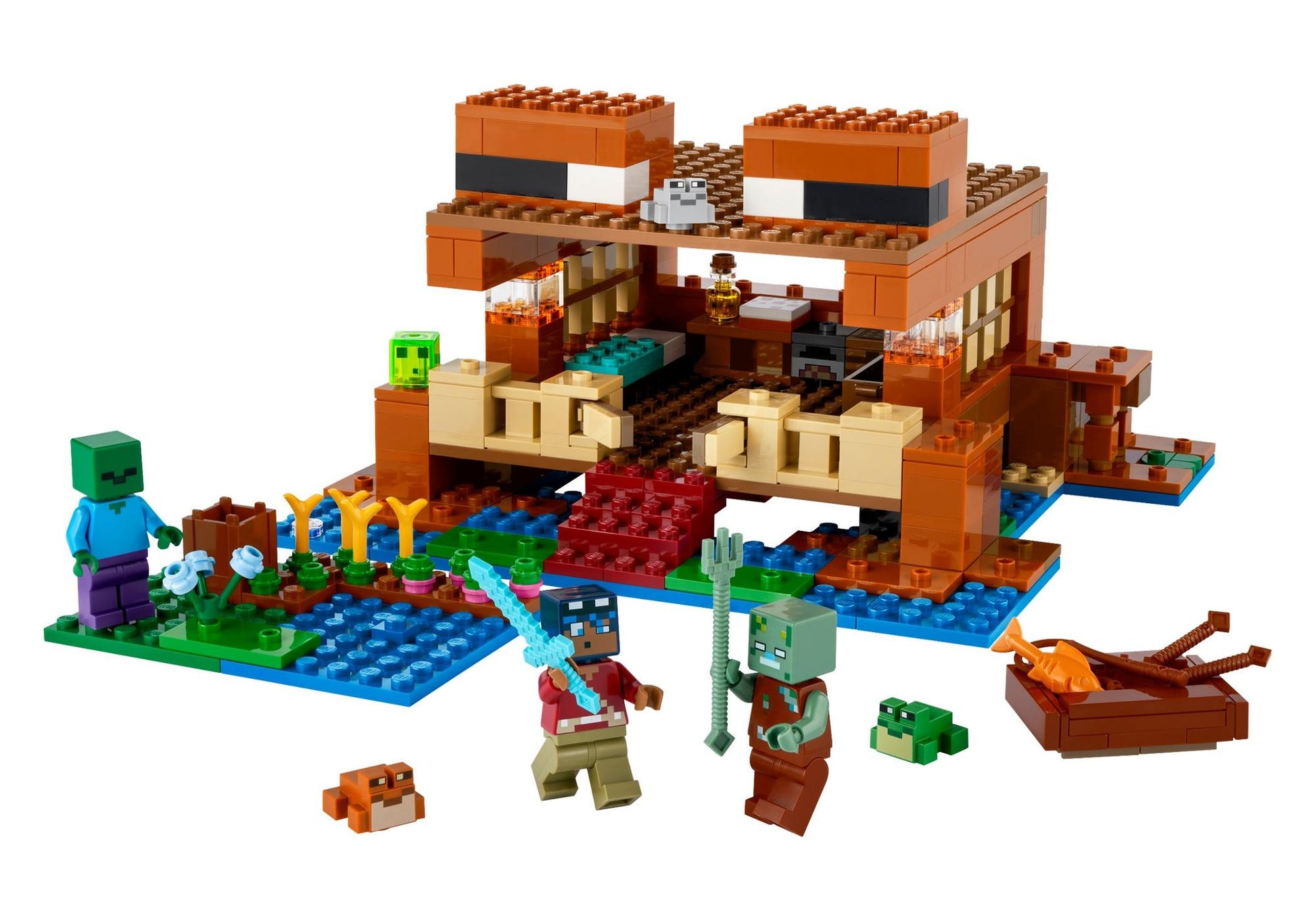 Lego 21256 Minecraft: Das Froschhaus - plegobil