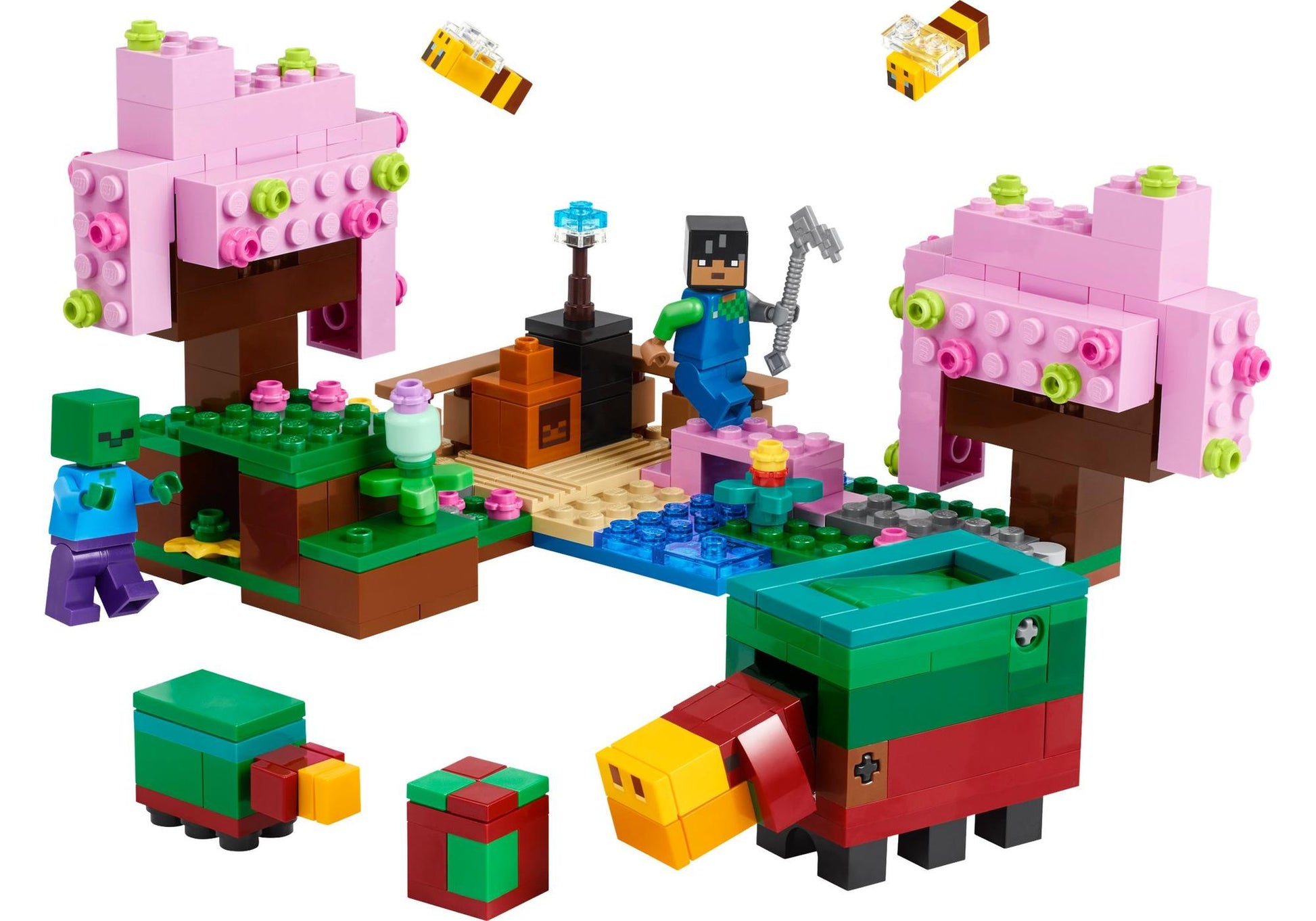 Lego 21260 Minecraft: Der Kirschblütengarten - plegobil