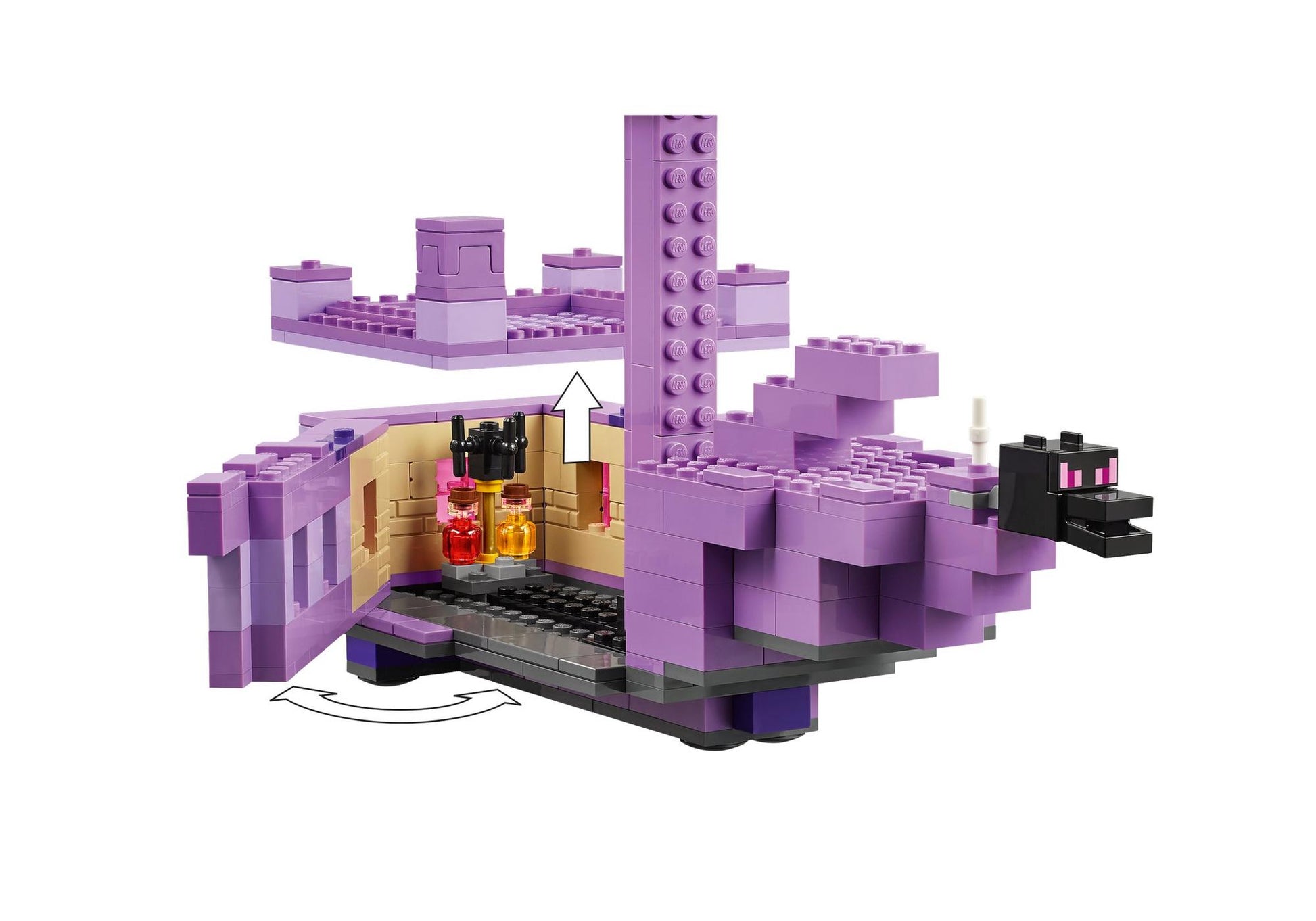 Lego 21264 Minecraft: Der Enderdrache und das Endschiff - plegobil