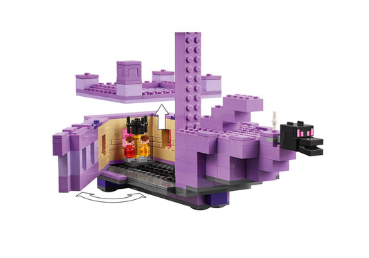 Lego 21264 Minecraft: Der Enderdrache und das Endschiff - plegobil