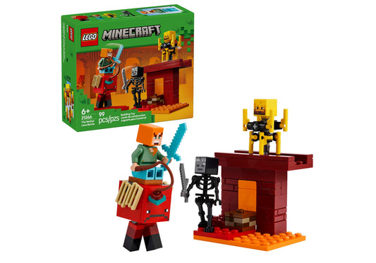 Lego 21266 Minecraft: Das Lava-Duell im Nether