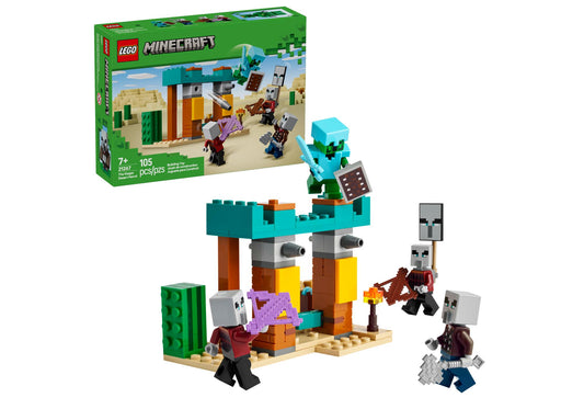 Lego 21267 Minecraft: Die Illager-Wüstenpatrouille