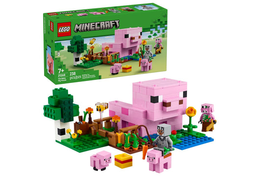 Lego 21268 Minecraft: Das Babyschwein-Haus