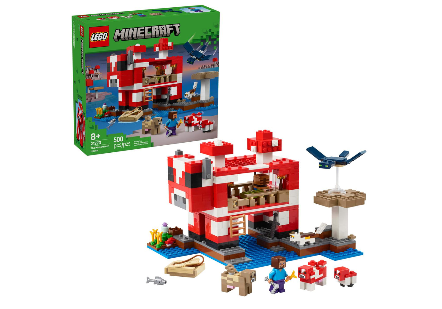 Lego 21270 Minecraft: Das Pilzkuh-Haus