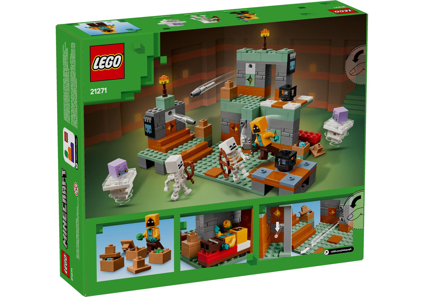Lego 21271 Minecraft: Prüfungskammern
