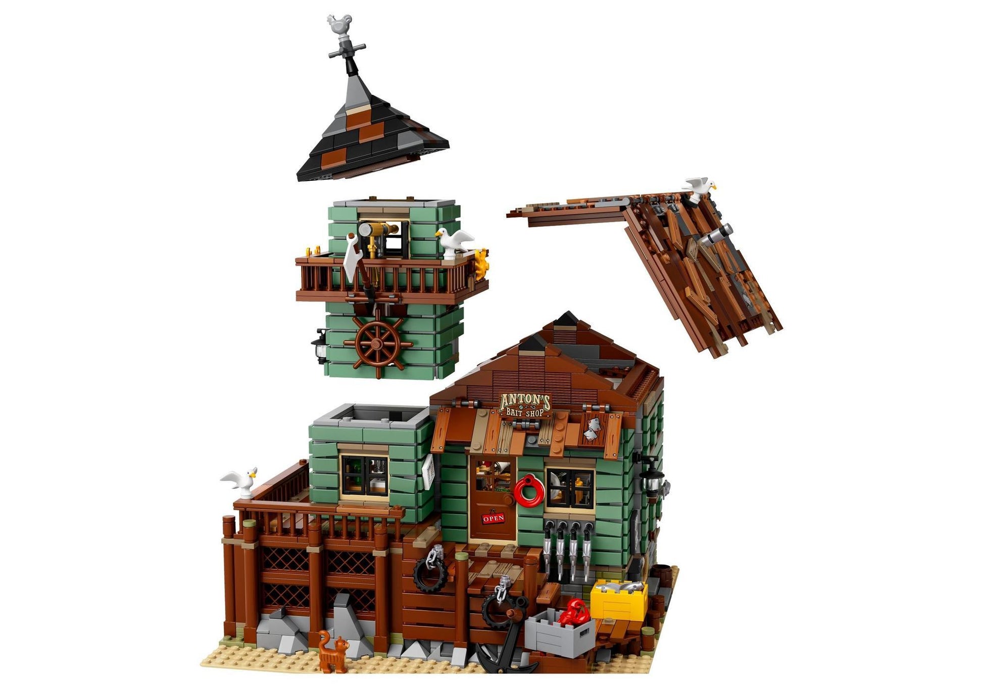Lego 21310 Ideas Alter Angelladen - plegobil
