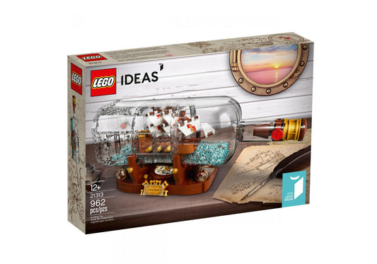 Lego 21313 Ideas Schiff in der Flasche - plegobil