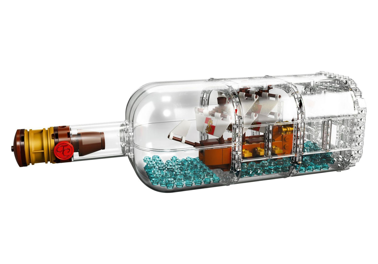 Lego 21313 Ideas Schiff in der Flasche - plegobil