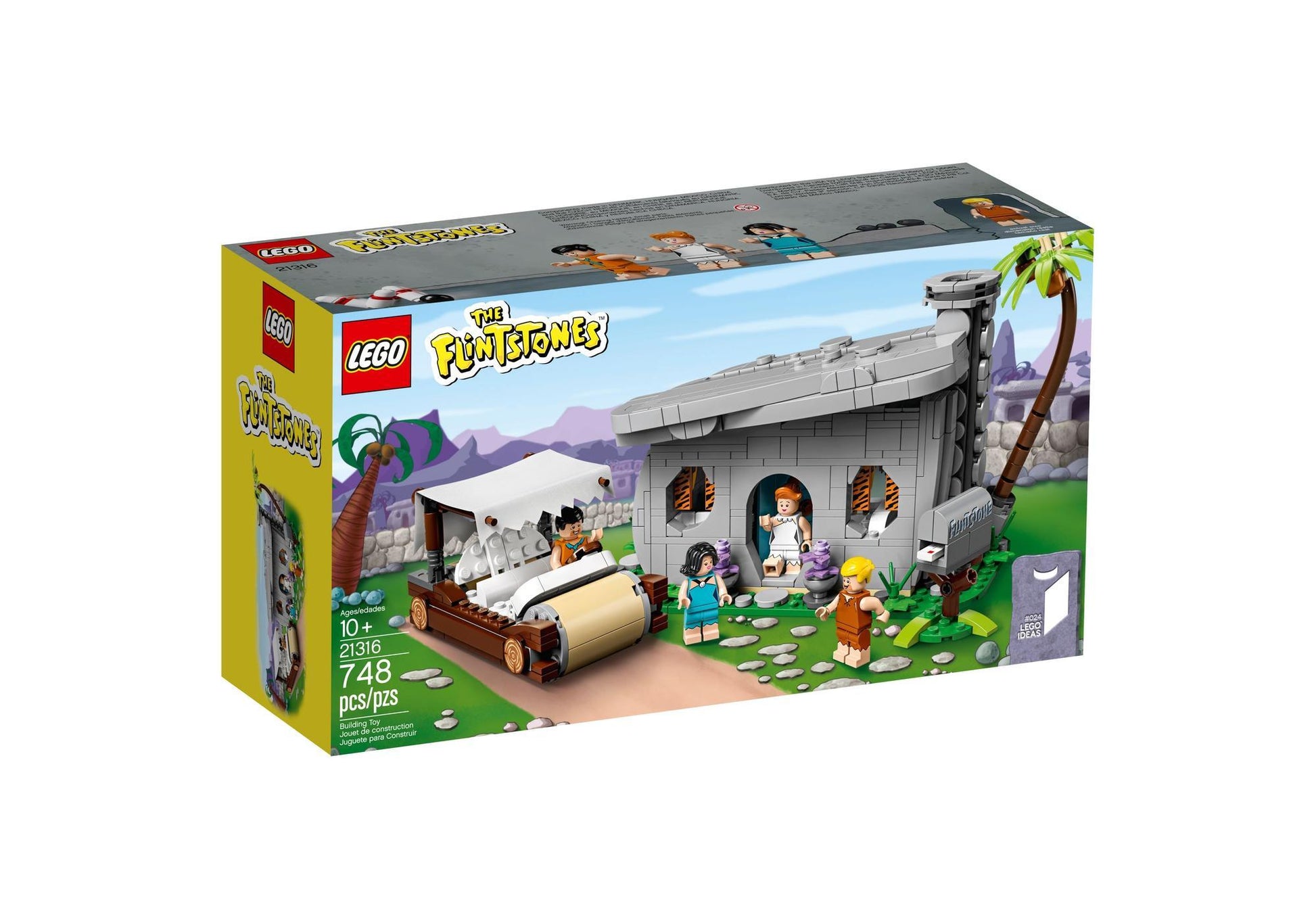 Lego 21316 Ideas The Flintstones - Familie Feuerstein - plegobil