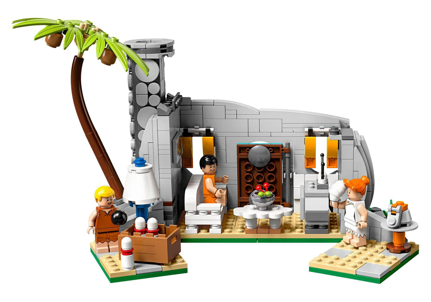 Lego 21316 Ideas The Flintstones - Familie Feuerstein - plegobil