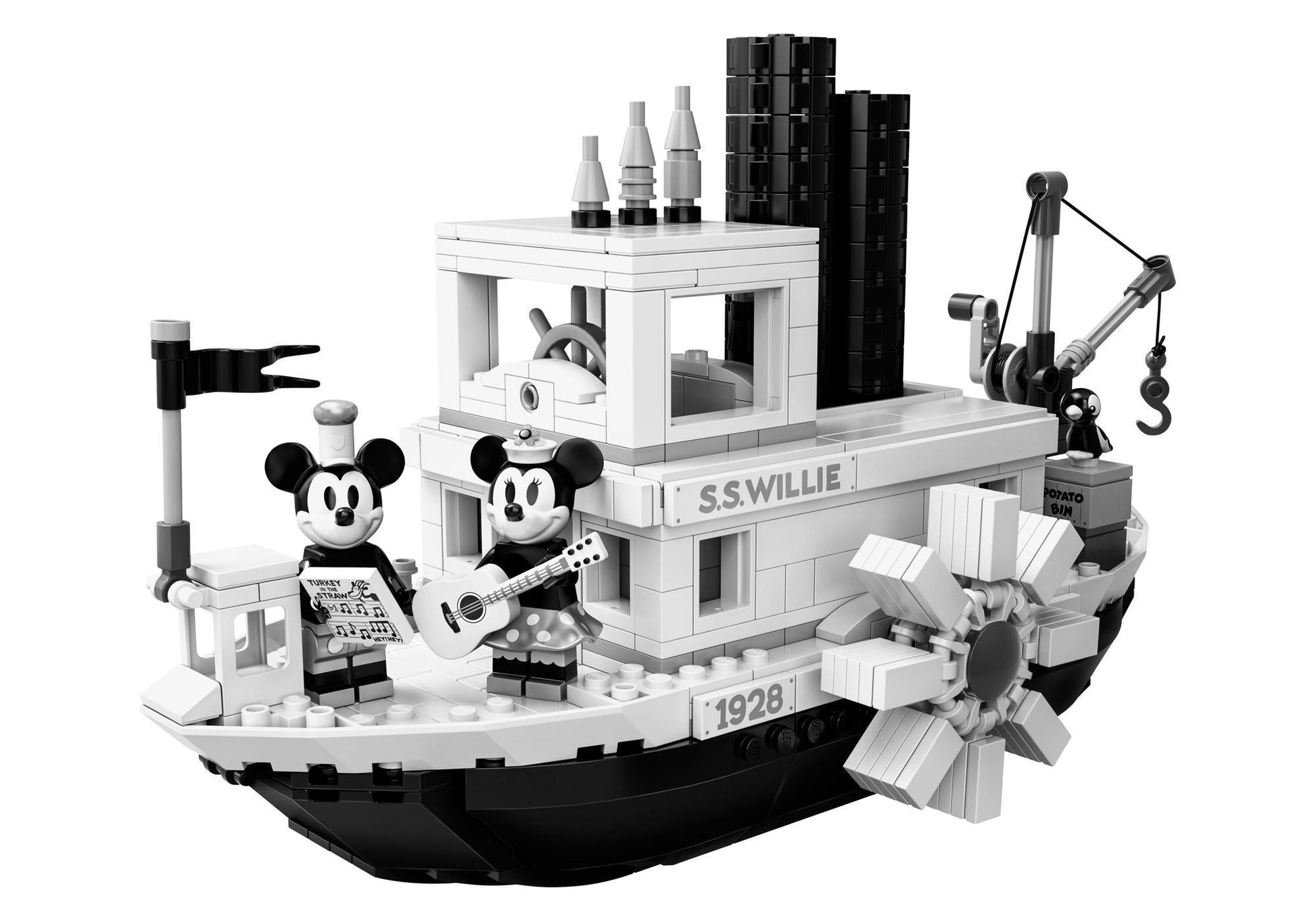 Lego 21317 Ideas Steamboat Willie - plegobil
