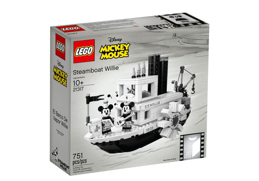 Lego 21317 Ideas Steamboat Willie - plegobil