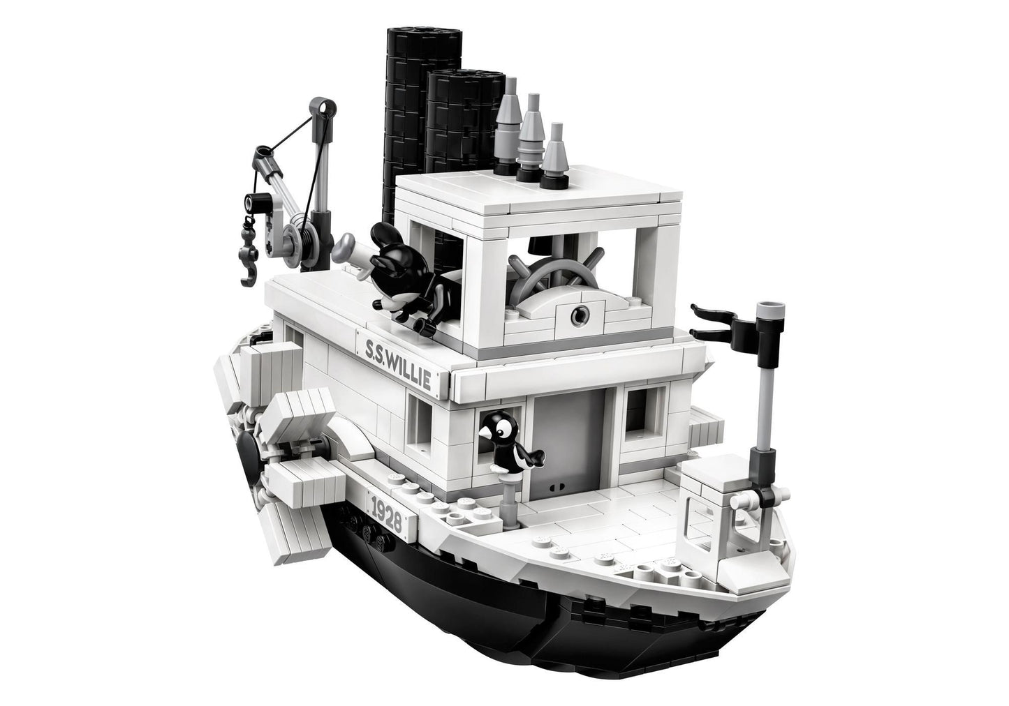Lego 21317 Ideas Steamboat Willie - plegobil