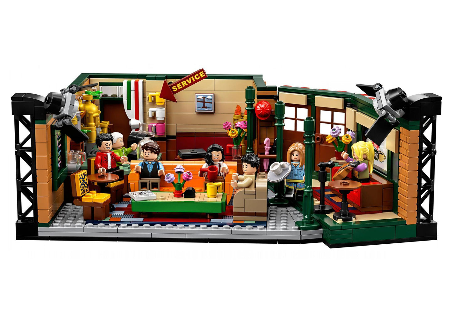 Lego 21319 Ideas Friends Central Perk - plegobil