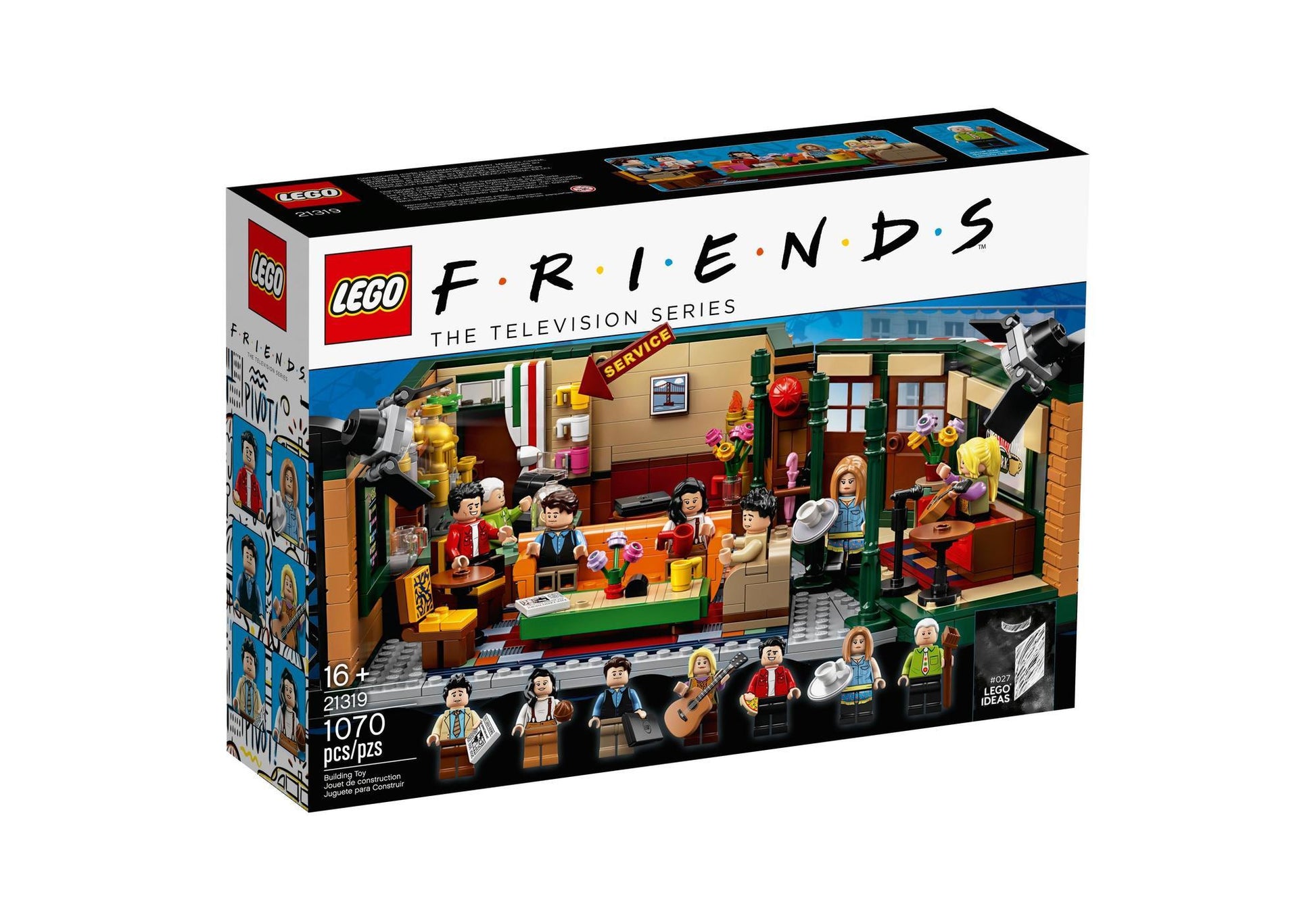 Lego 21319 Ideas Friends Central Perk - plegobil