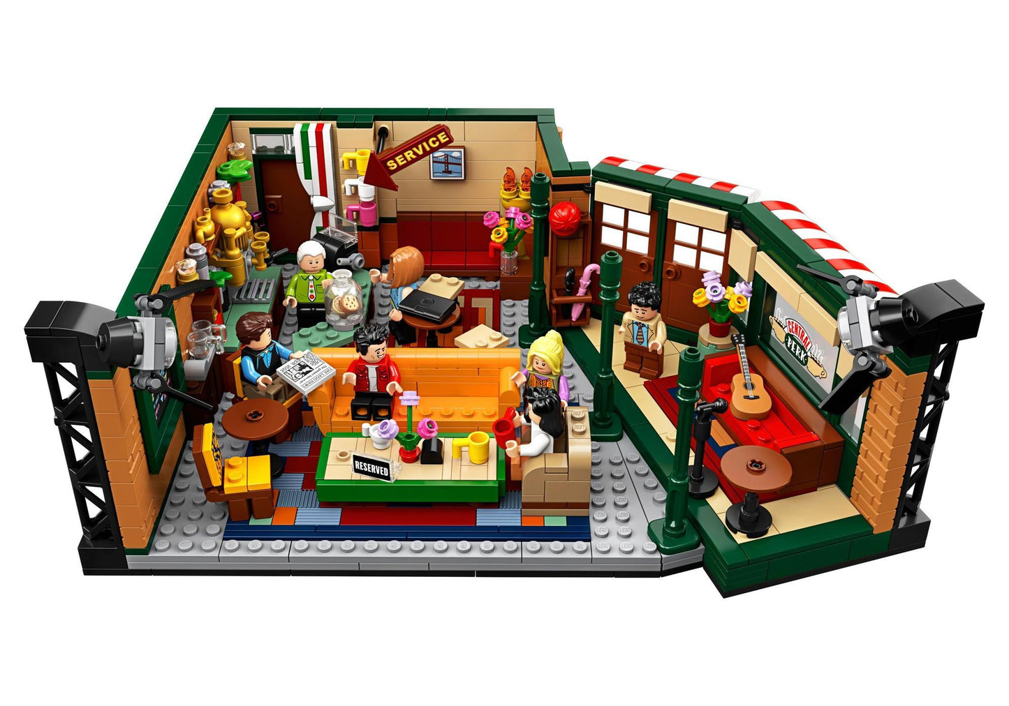 Lego 21319 Ideas Friends Central Perk - plegobil