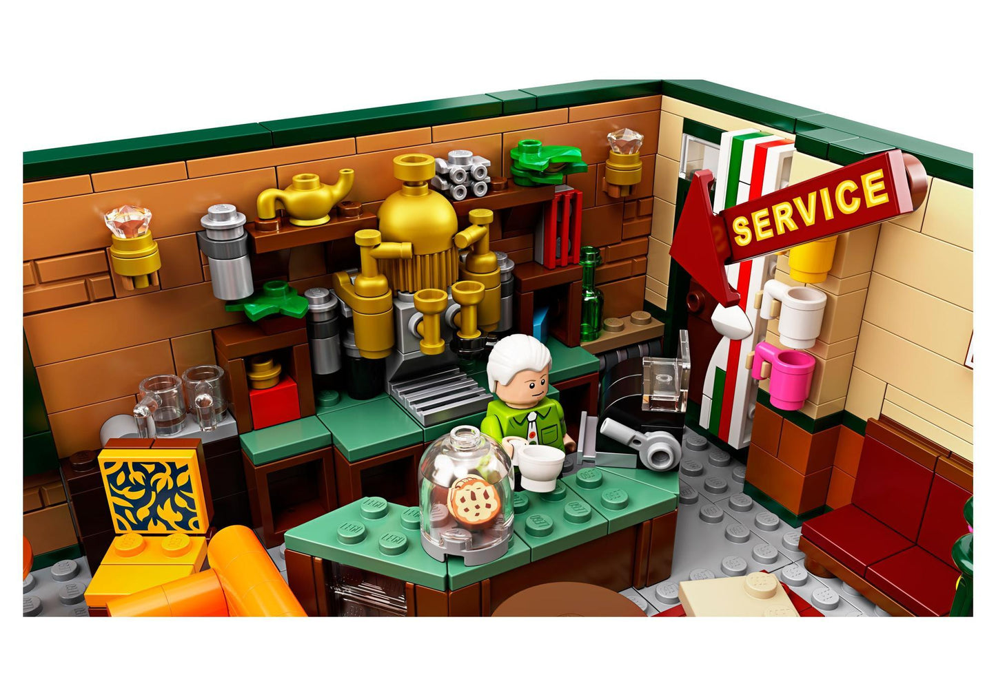 Lego 21319 Ideas Friends Central Perk - plegobil