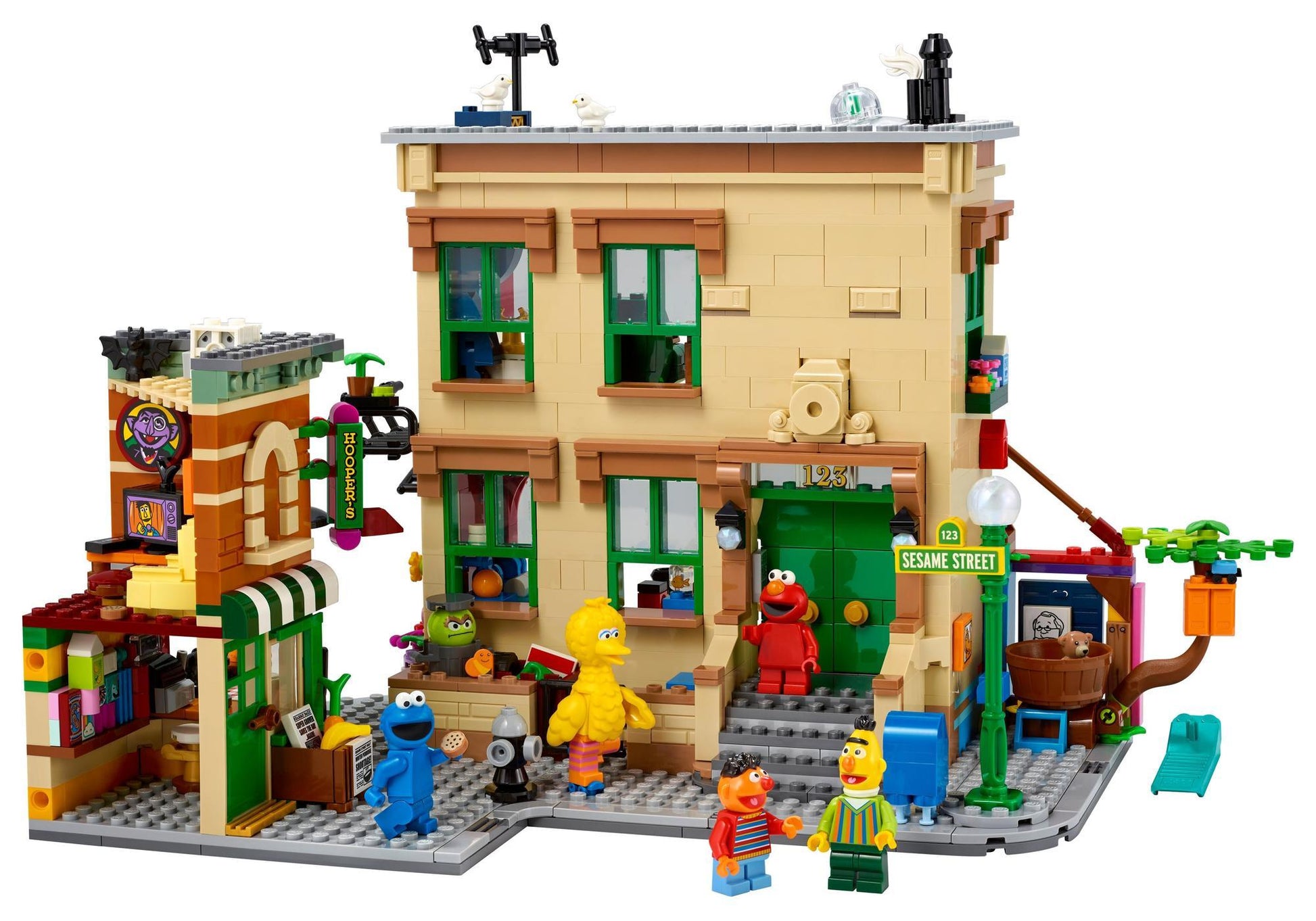 Lego 21324 Ideas 123 Sesamstraße - plegobil