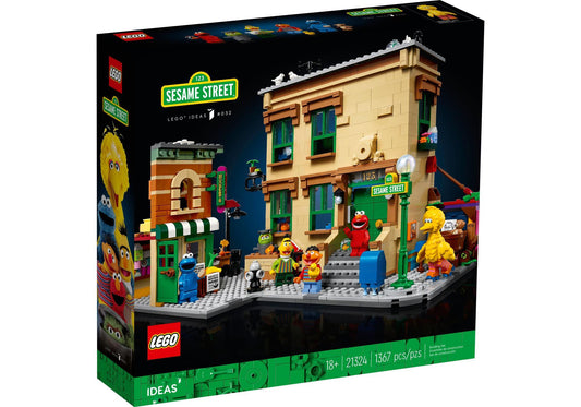 Lego 21324 Ideas 123 Sesamstraße - plegobil